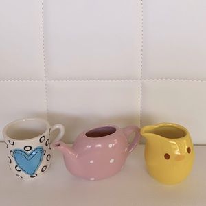Ceramic creamers bundle